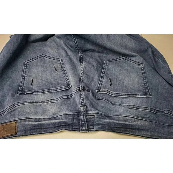 CELEBERTY PINK BLUE DENIM JEGGINGS PLUS SIZE 20, INSEAM 26" - Picture 4 of 7